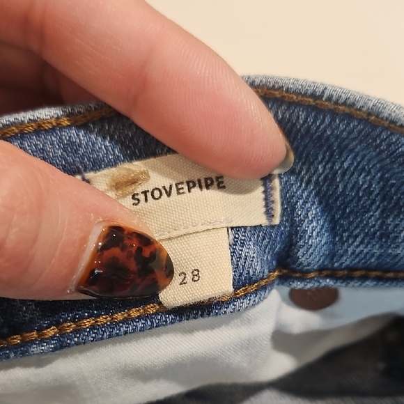 Madewell Stovepipe Jeans - Picture 3 of 6